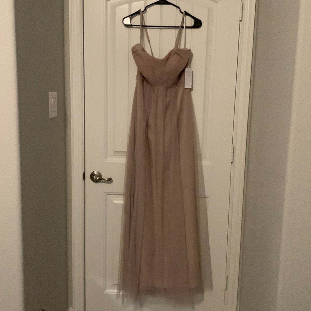 NWT WToo Convertible Strap Gown
